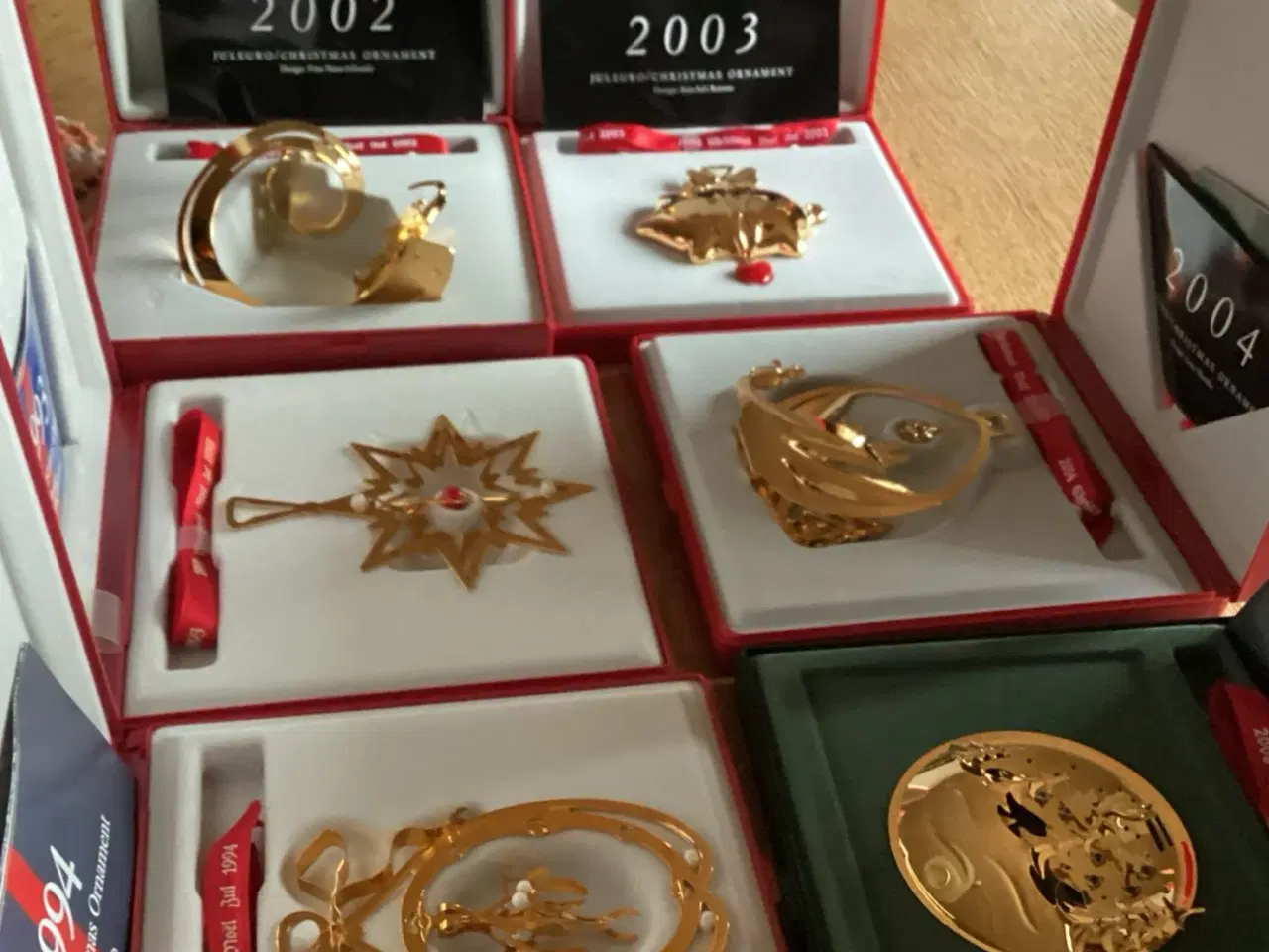 Billede 5 - GJ Jule Uroer 6 stk 1993,94, 2002,03,04,06