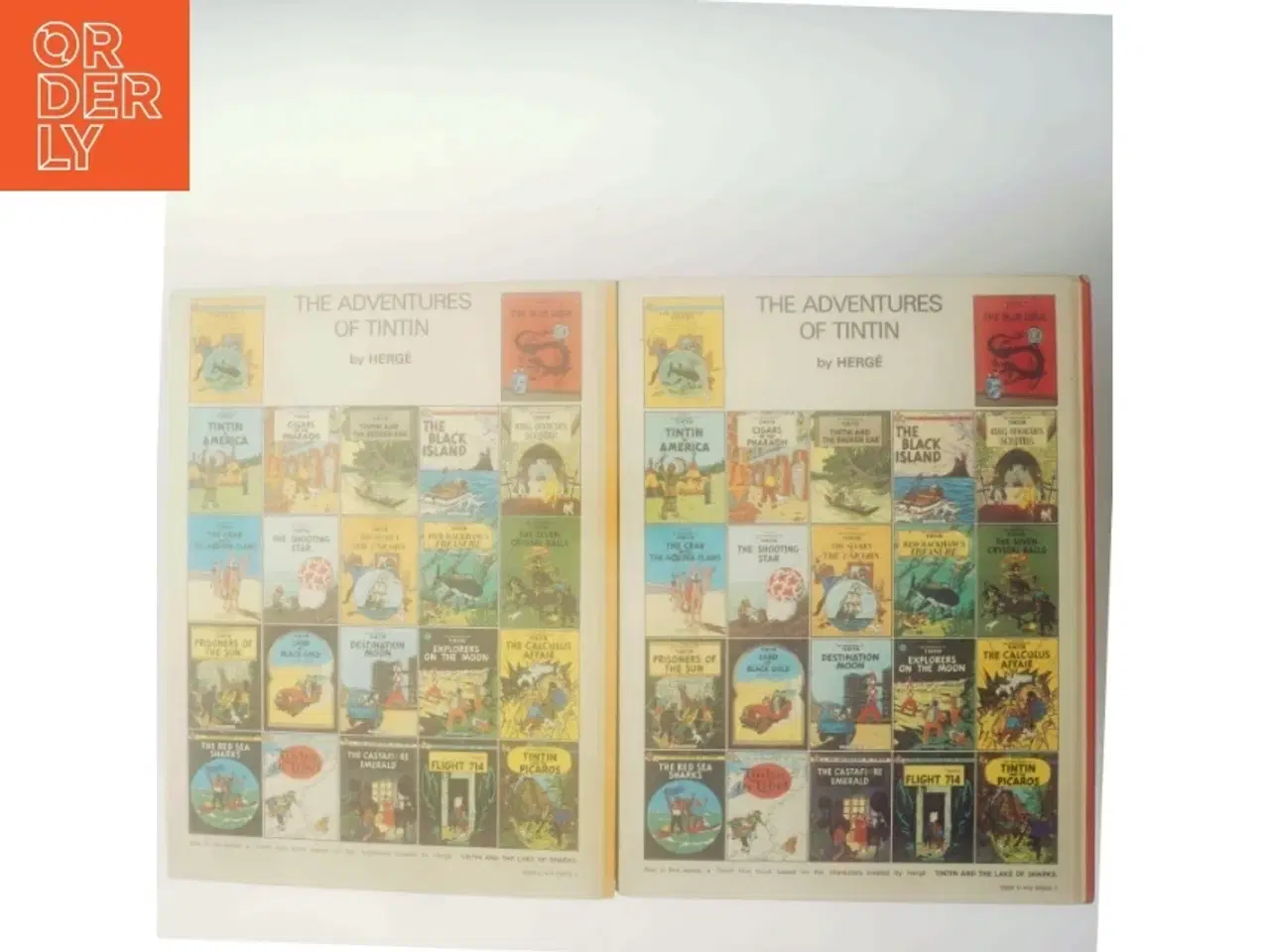 Billede 5 - 2 Tintin bøger på engelsk af Hergé (Bog)