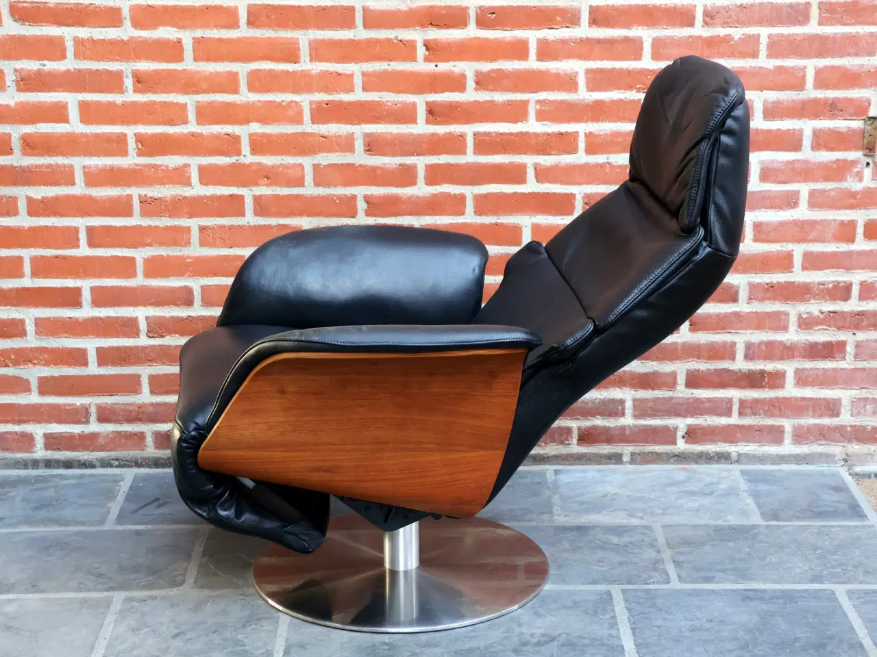 Billede 6 - Hjort Knudsen læder læne/liggestol