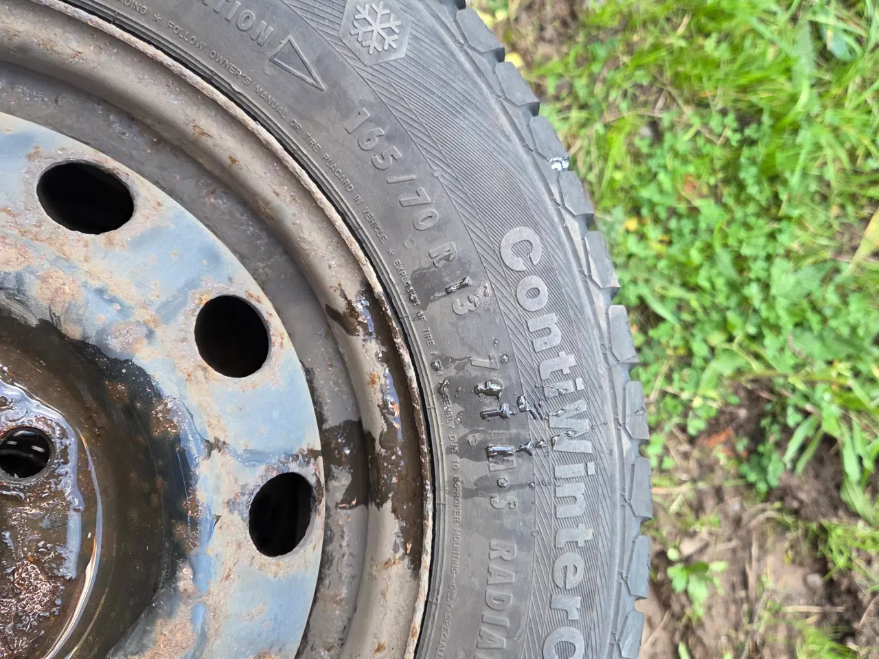 Billede 3 - fælge med dæk