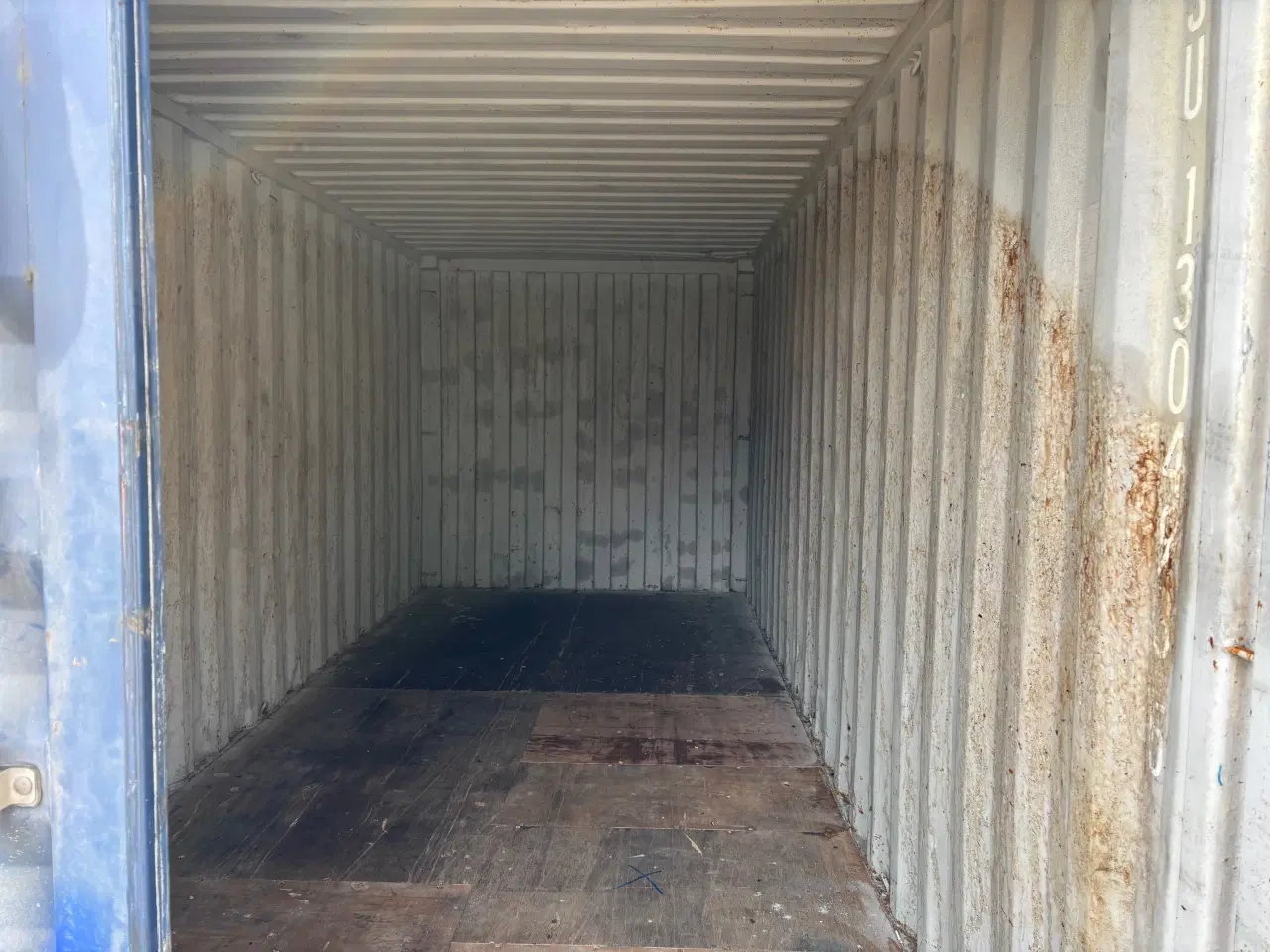 Billede 2 - 20 fods Container- ID: CRSU 130493-5