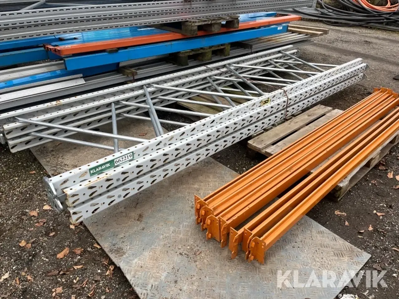 Billede 1 - Pallereol med 4 hylder