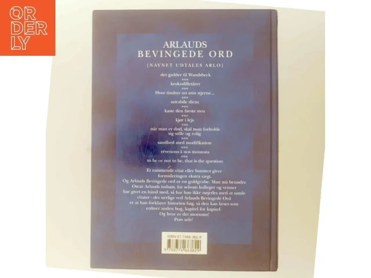 Billede 3 - Arlauds bevingede ord : citater fra Det gamle Testamente til Politiken af Oscar Arlaud (Bog)