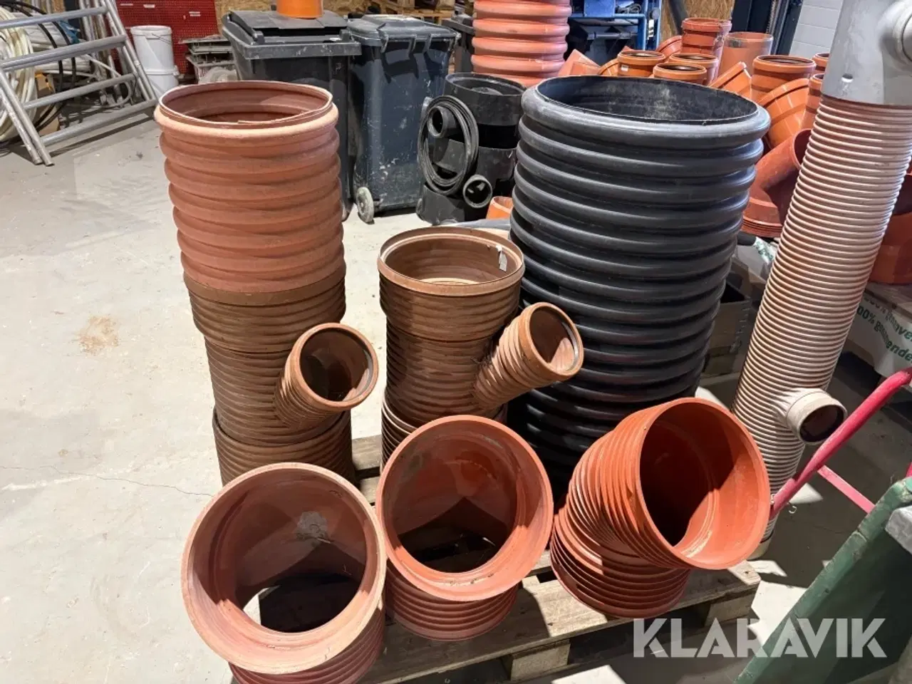 Billede 8 - parti kloak- og afløbsfittings – Uponor, Ostendorf m.fl.