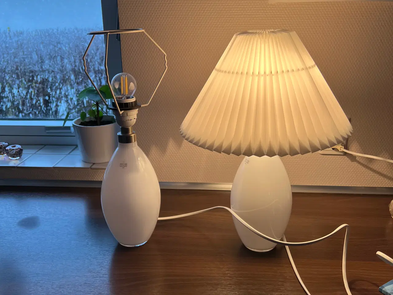 Billede 1 - Holmegaard bordlampe