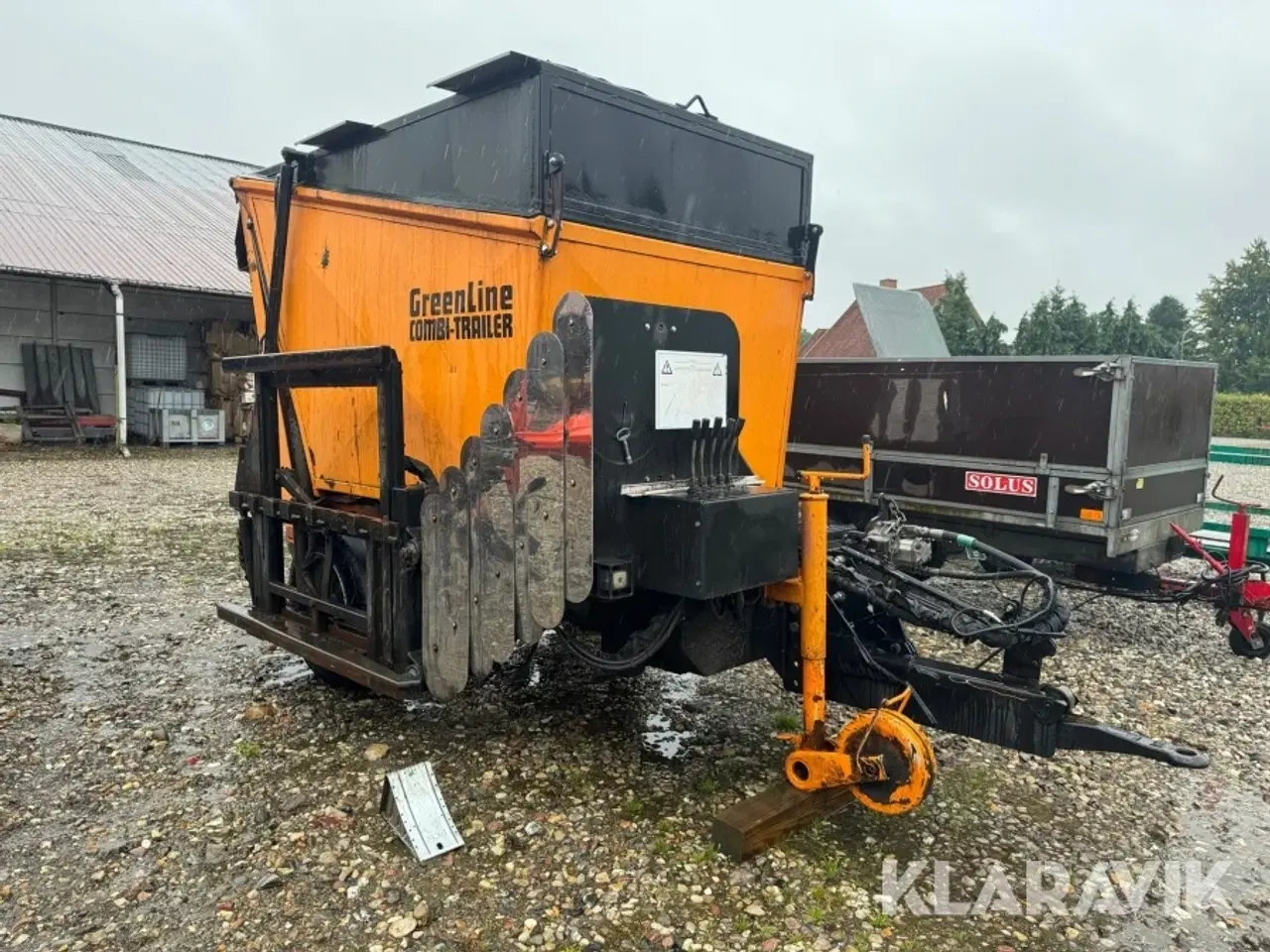 Billede 2 - Renovationsvogn Greenliner Combi-Trailer 495