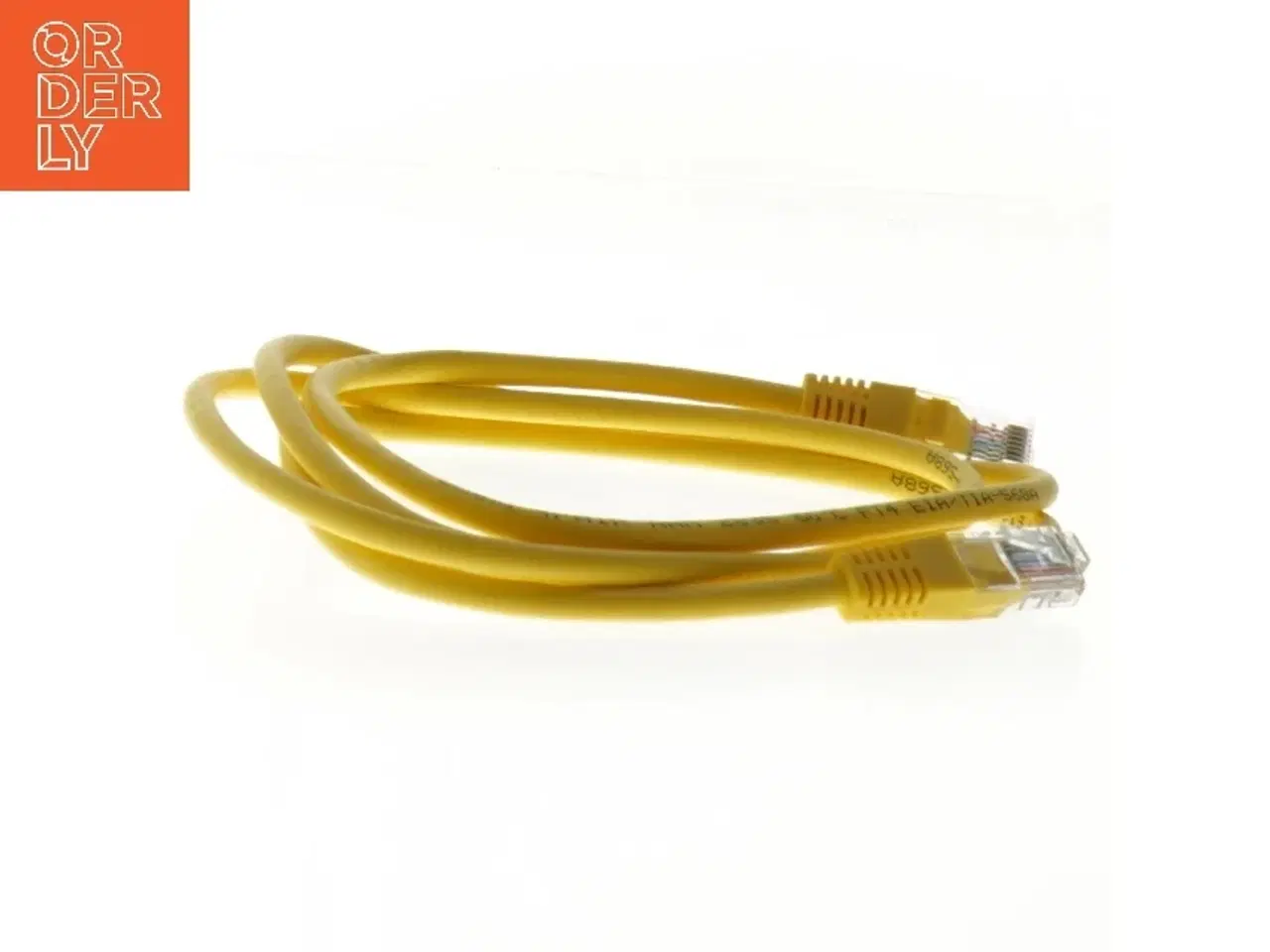 Billede 2 - Gul Ethernet-kabel 140 cm (str. 140 cm)