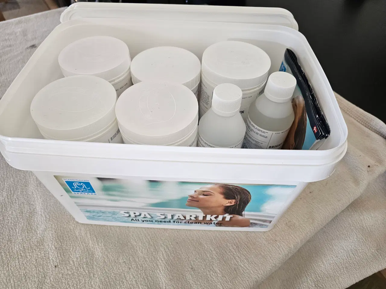 Billede 1 - start pool sæt til 1 års forbrug