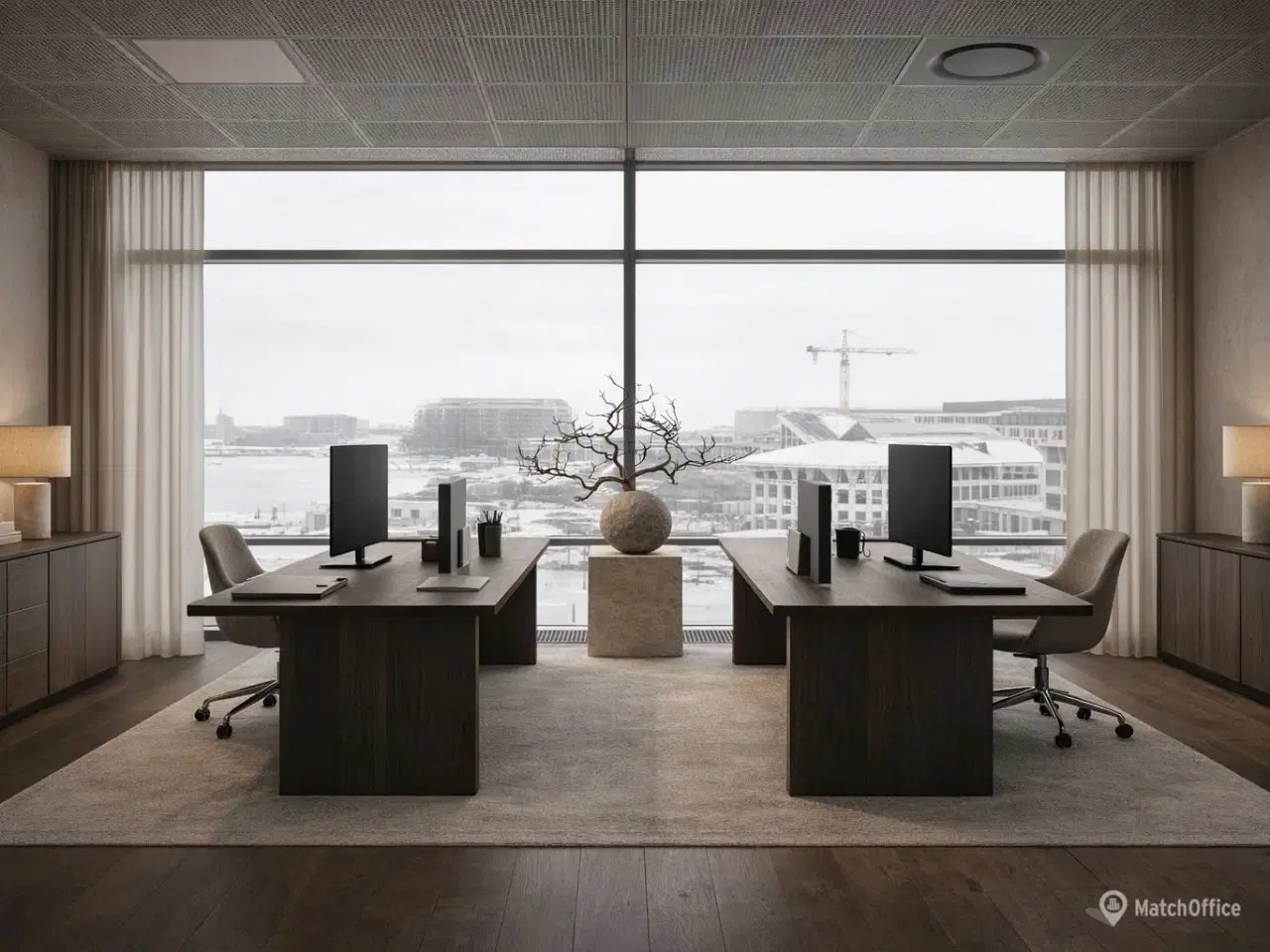 Billede 1 - Kontorlejemål med unik beliggenhed ved kajen