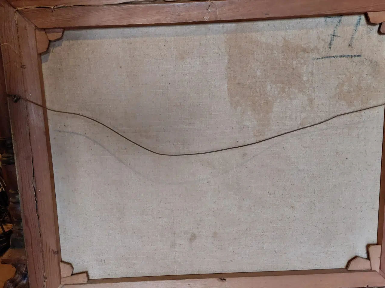 Billede 6 - NIELS HOLBAK - ( 1884 - 1954 )- oliemaleri