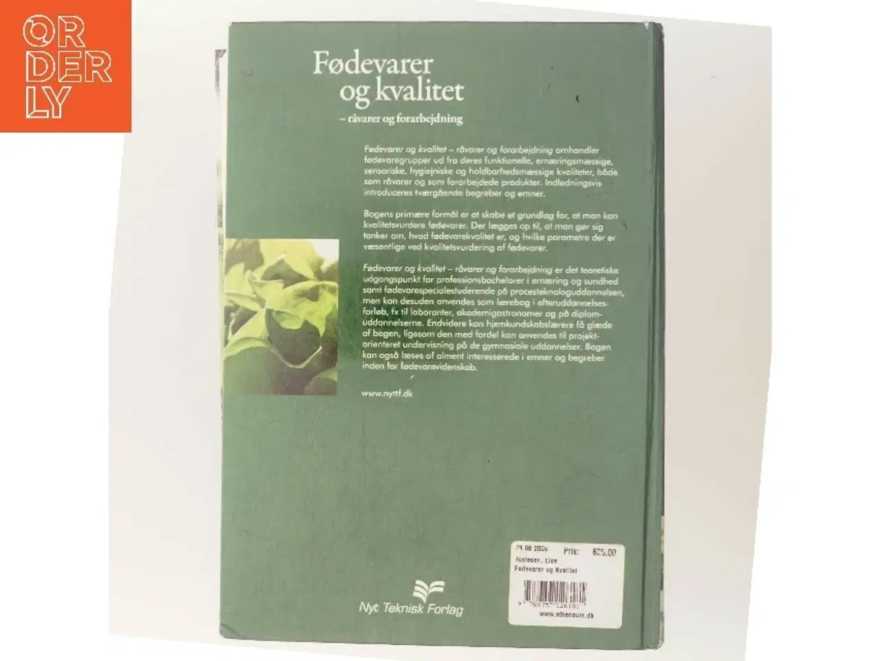 Billede 3 - Fødevarer og kvalitet : råvarer og forarbejdning (Bog)