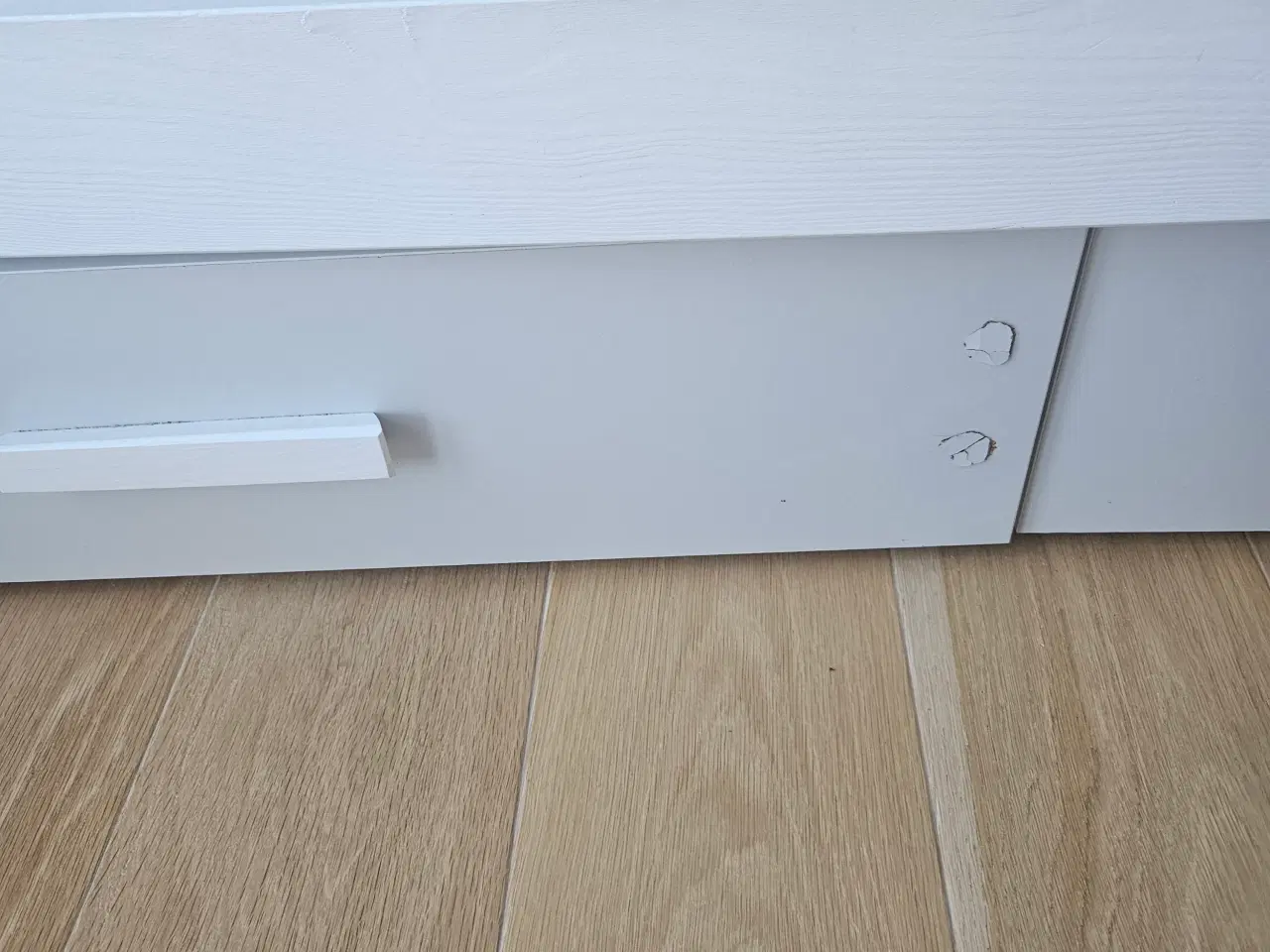 Billede 5 - Seng med udtræksseng og opbevaring