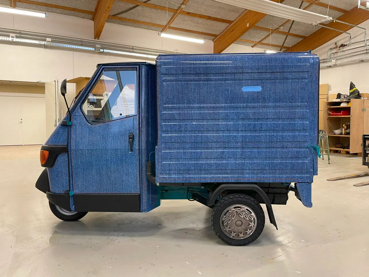 Billede 2 - Piaggio Ape 50, 500km, flot stand.