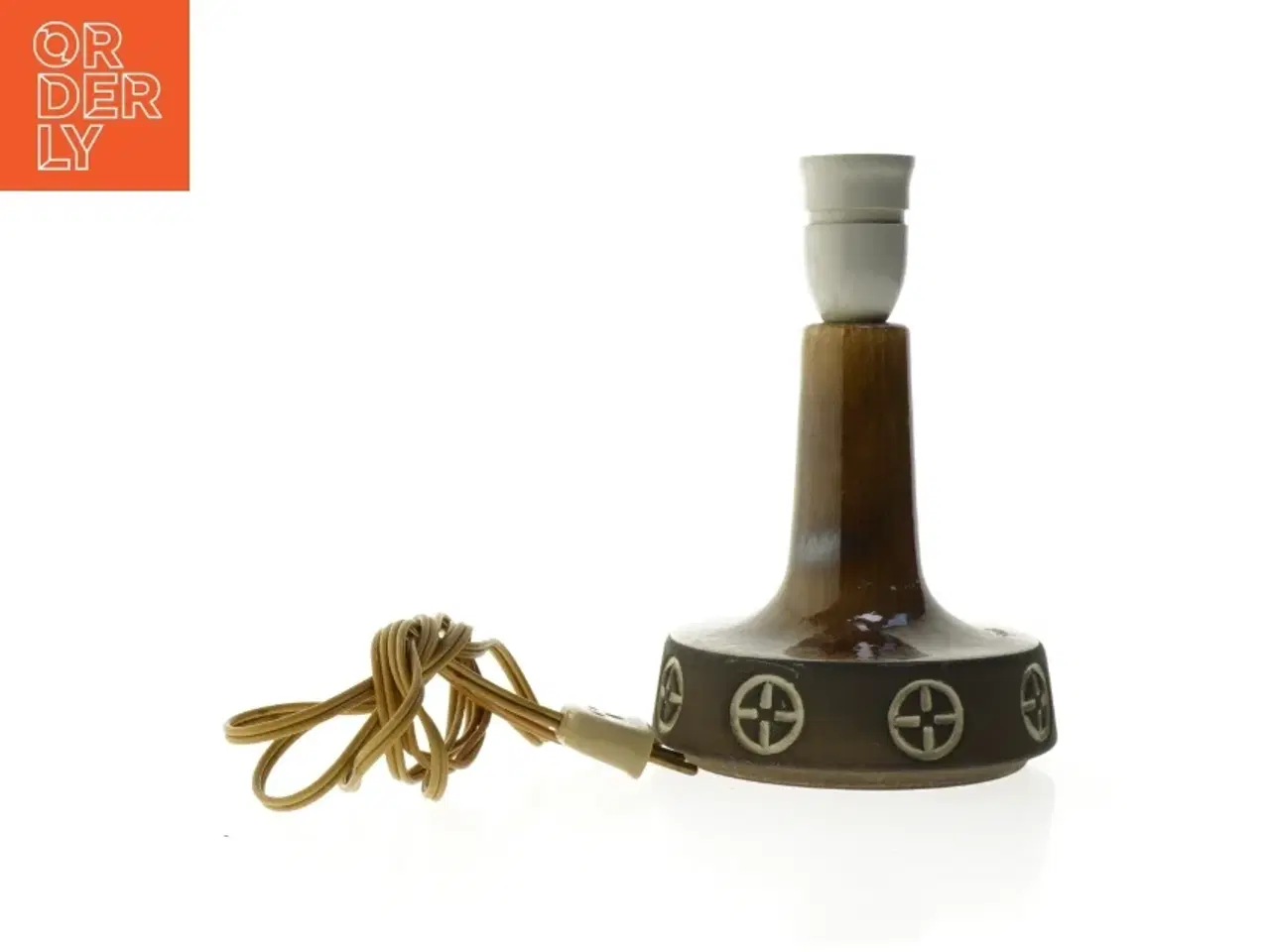 Billede 1 - Frank Keramik bordlampe (str. 15 x 23 cm)