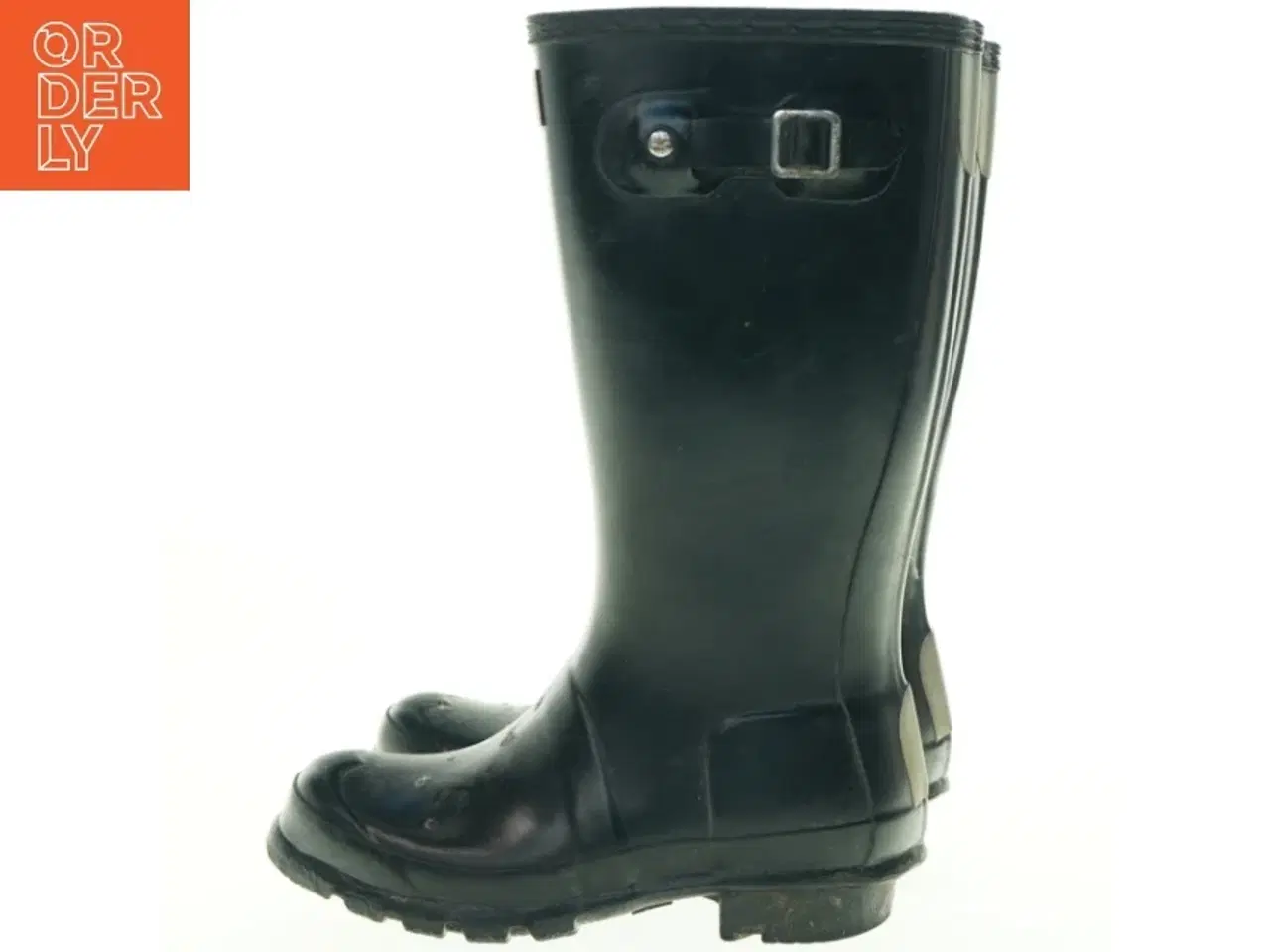 Billede 2 - Sorte gummistøvler fra Hunter (str. 33)