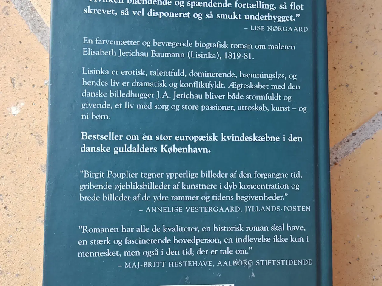 Billede 2 - Roman af Birgit Pouplier med titlen Lisinka