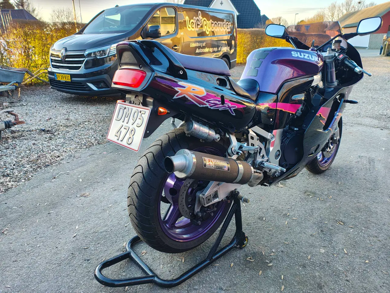 Billede 5 - Suzuki gsxr 750 nysynet med plader.