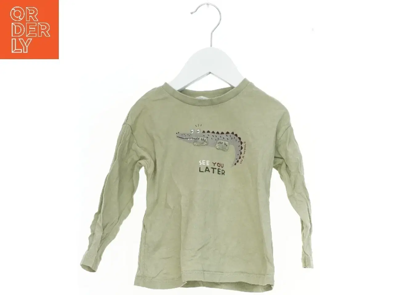 Billede 1 - Langærmet trøje med print fra Mango (str. 86)