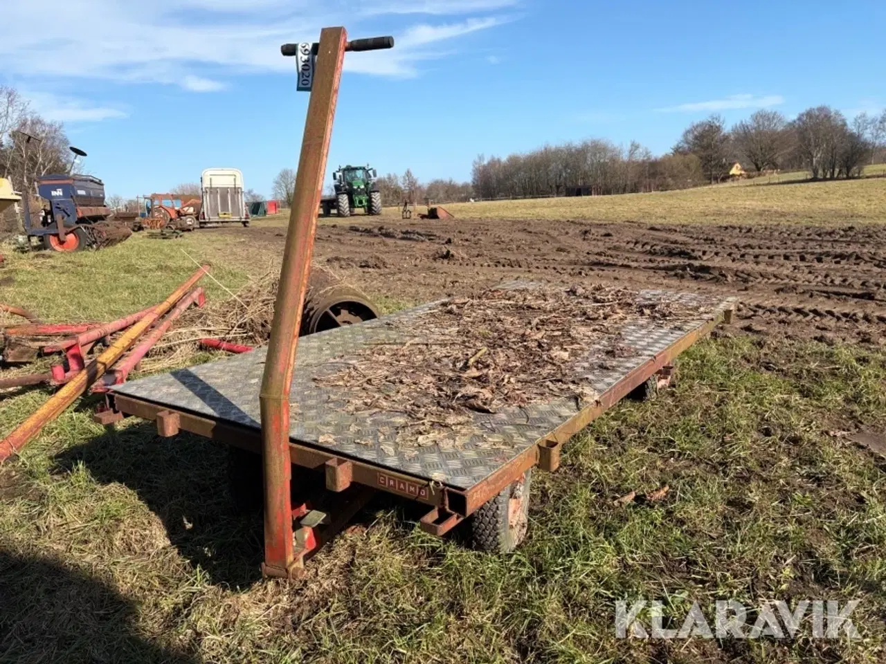 Billede 1 - Robust Trækvogn Cramo