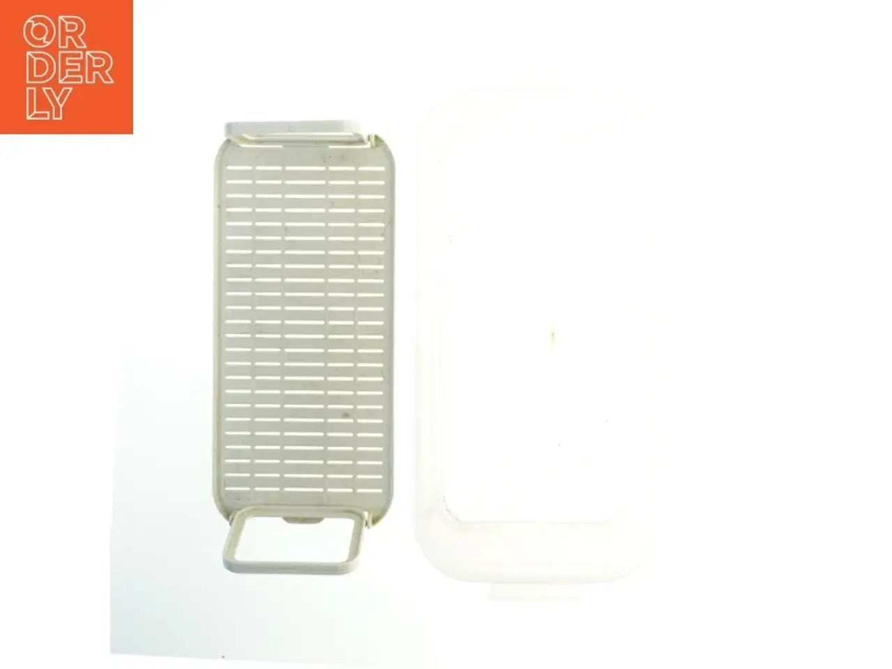 Billede 4 - Plastik opbevaringsboks med låg fra Tupperware (str. 35 x 16,5 cm)