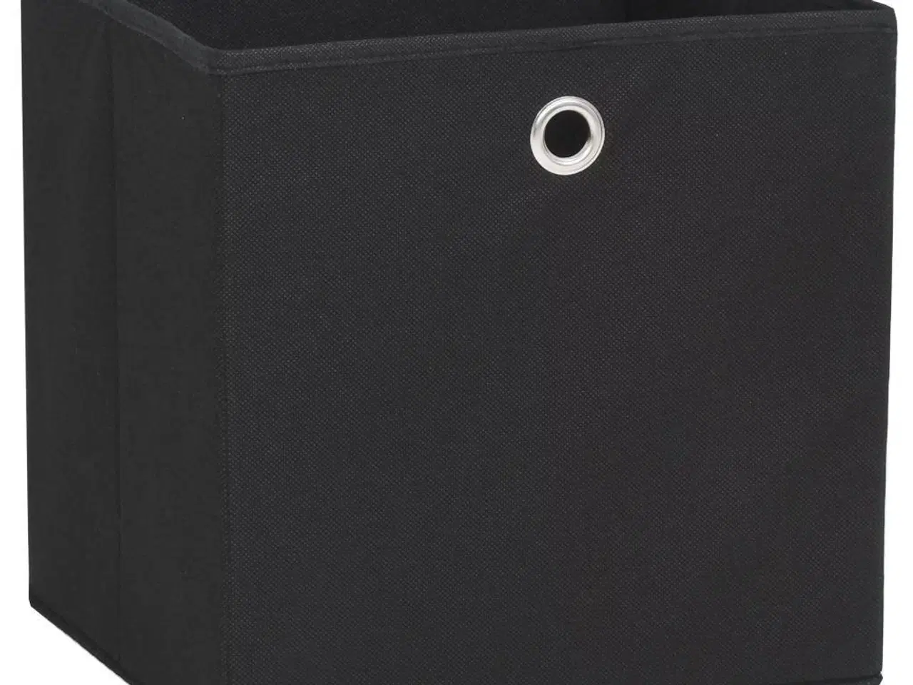 Billede 5 - Opbevaringskasser 10 stk. ikke-vævet stof 32x32x32 cm sort
