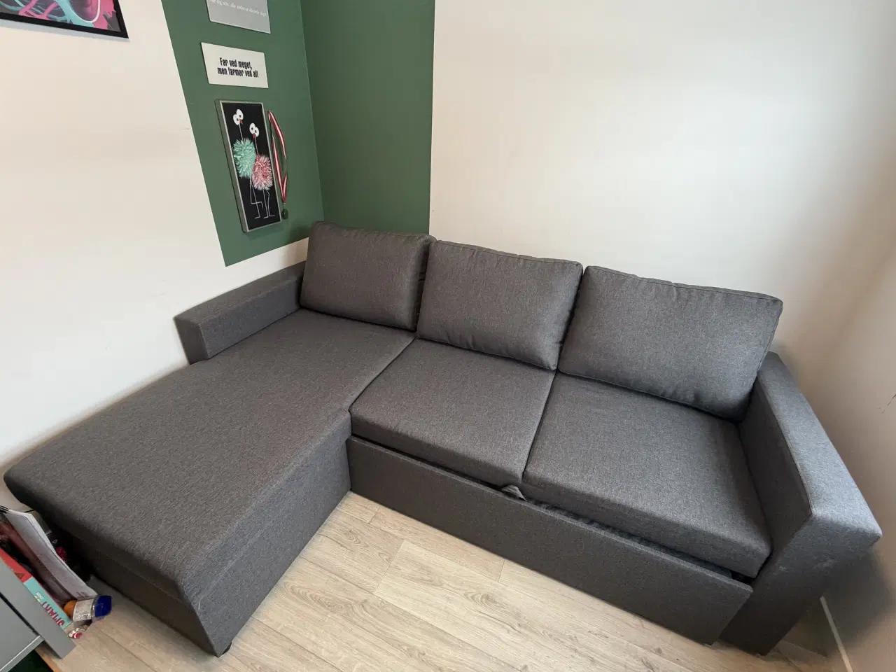 Billede 1 - Sovesofa med Chaiselong