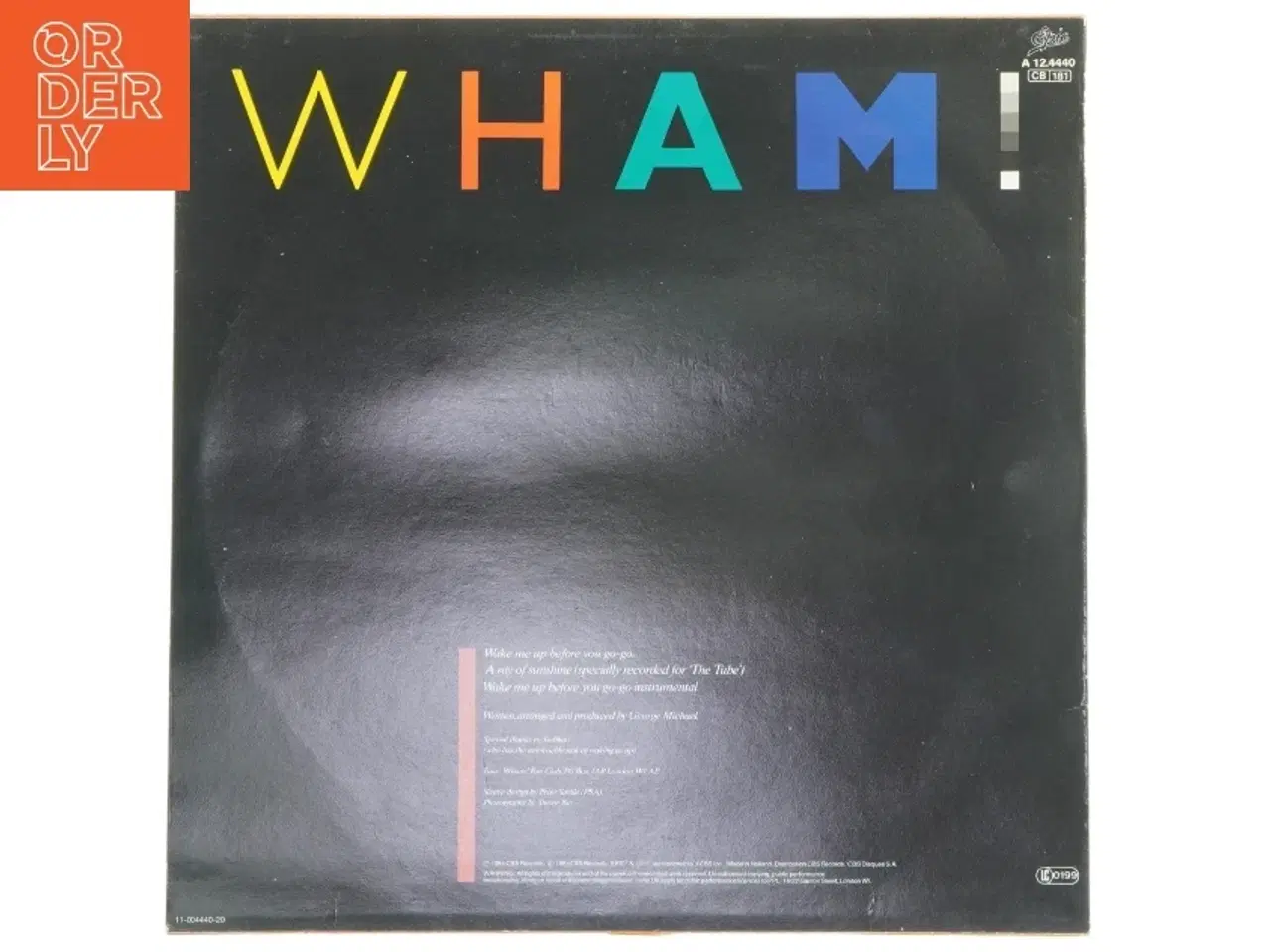 Billede 2 - Wham! Maxi Single LP fra Epic