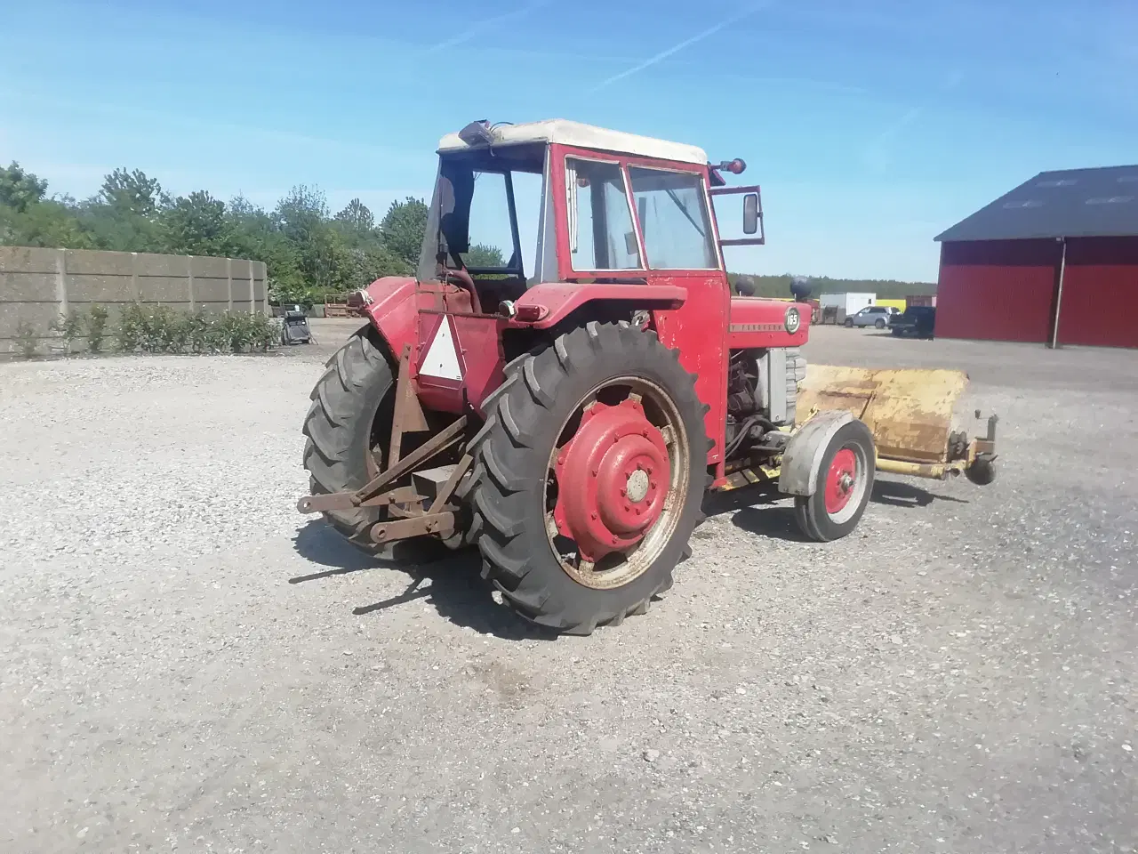 Billede 2 - Massey ferguson 165 med kost