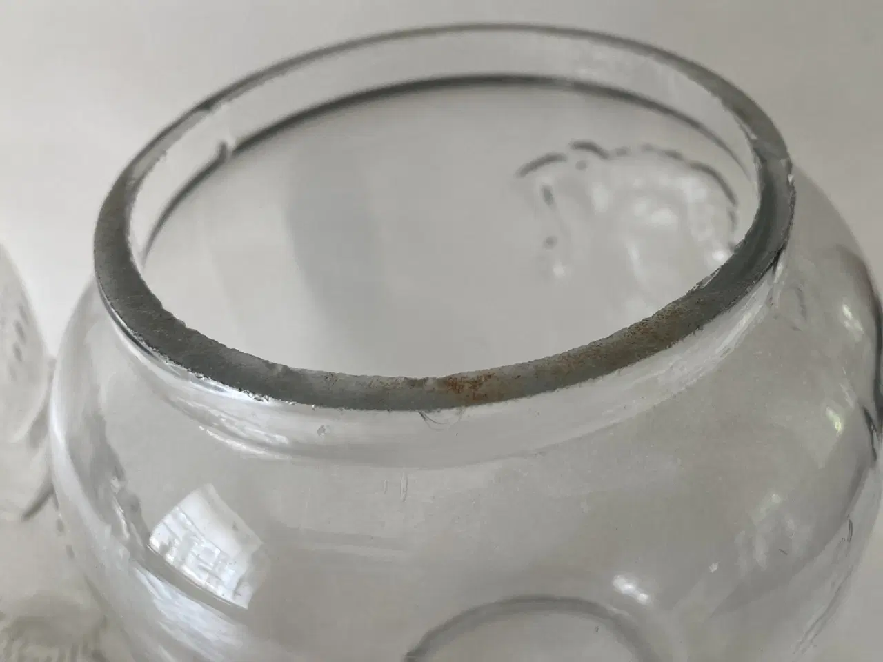 Billede 9 - 3 Flagermus lygte glas, ældre model.