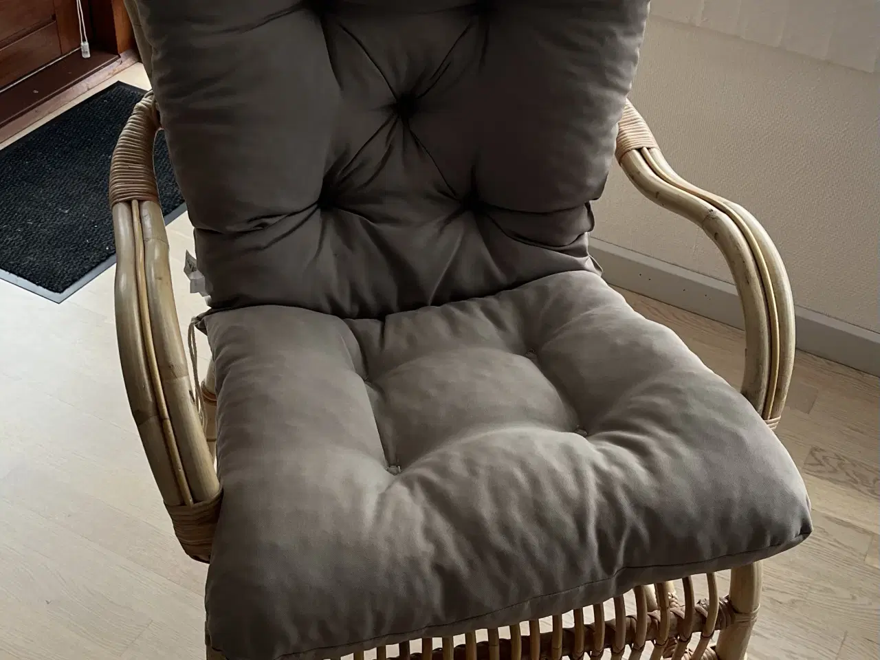 Billede 1 - Loungestol i rattan