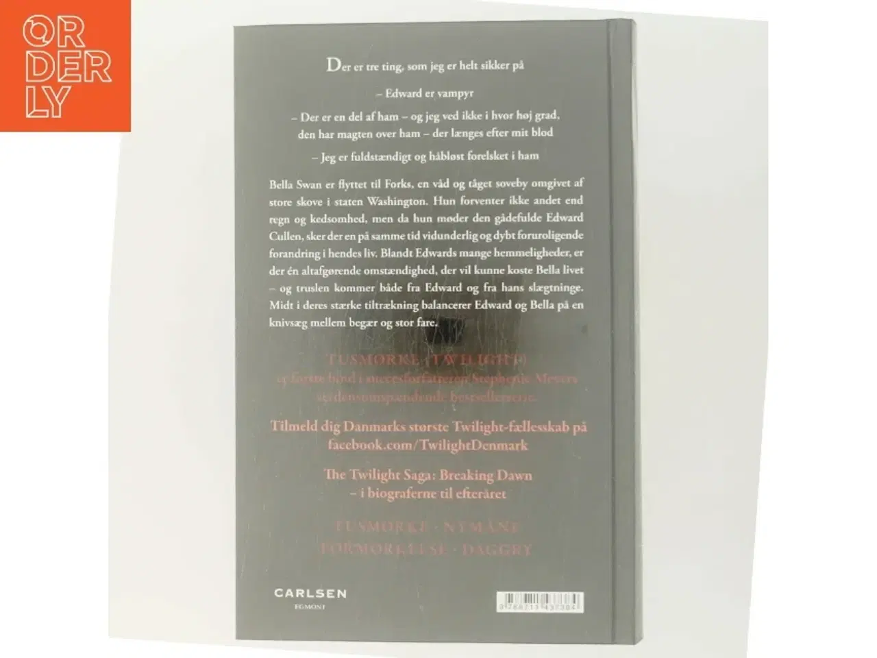 Billede 3 - Tusmørke af Stephenie Meyer (Bog)