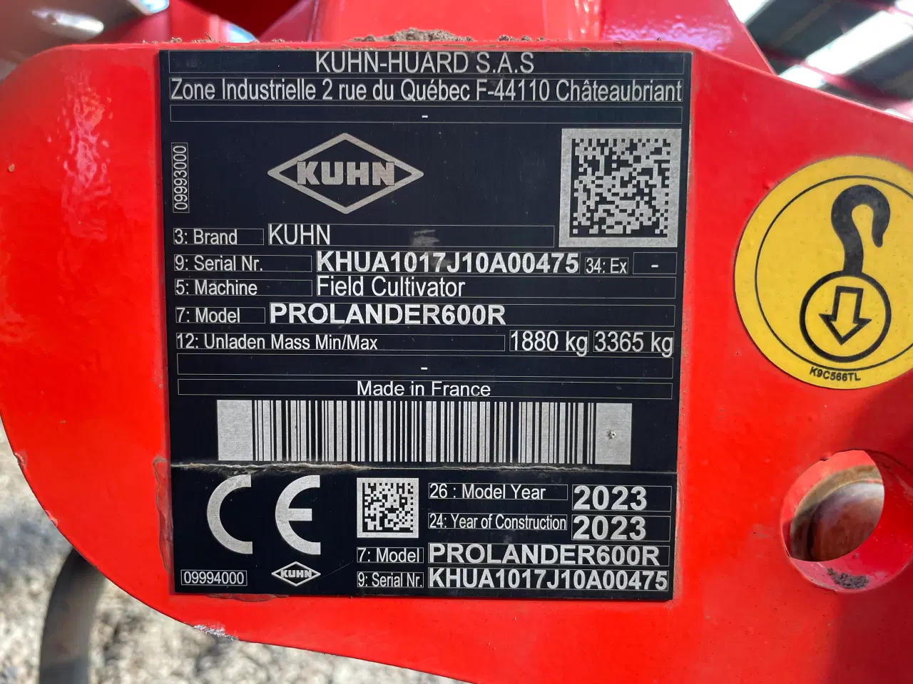Billede 2 - Kuhn Prolander 600R
