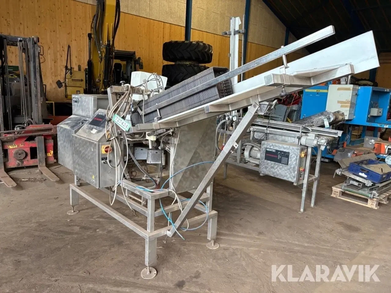 Billede 2 - Bakkedispenser og flowpakker NewTec NBM30 i rustfri stål