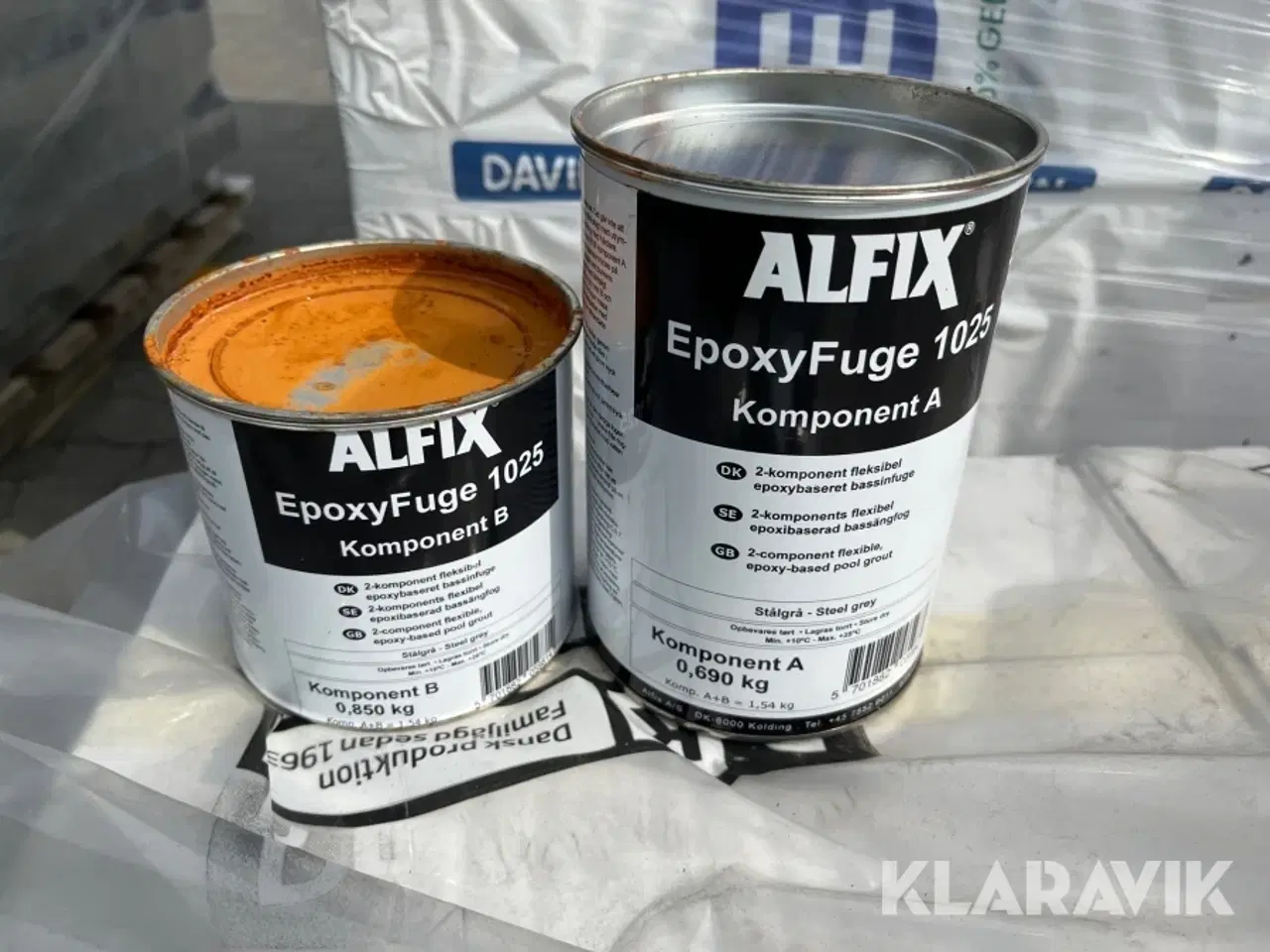 Billede 1 - Epoxy Fuge Alfix 1025 komponent B 4 kasser