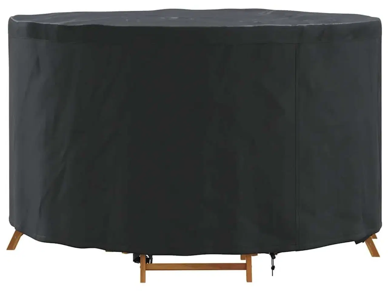 Billede 3 - Overtræk til havemøbler Sort 128 x 128 x 71 cm 420D stof