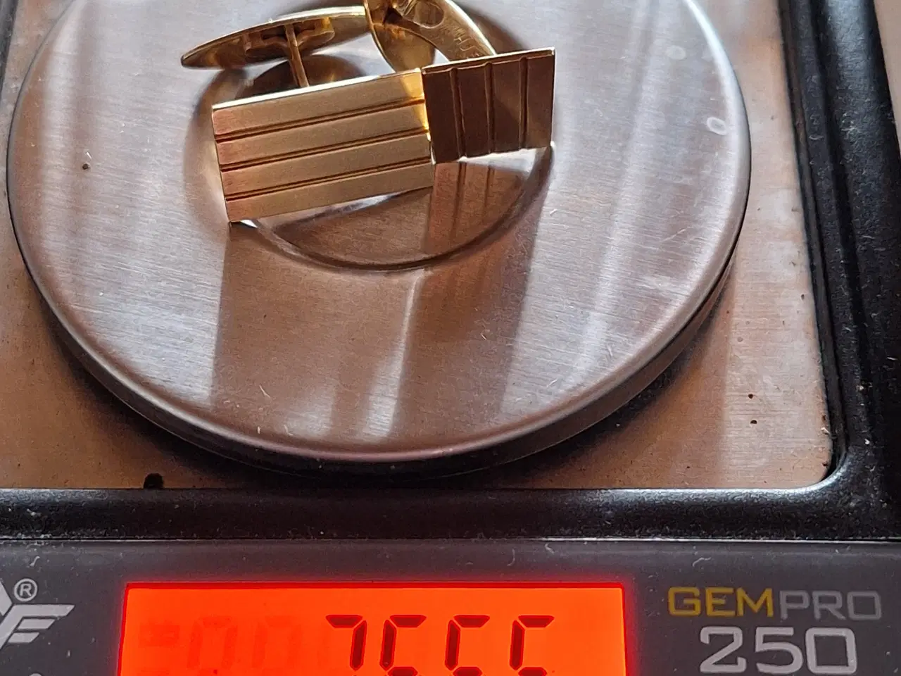 Billede 3 - Guld 585 Manchetknapper