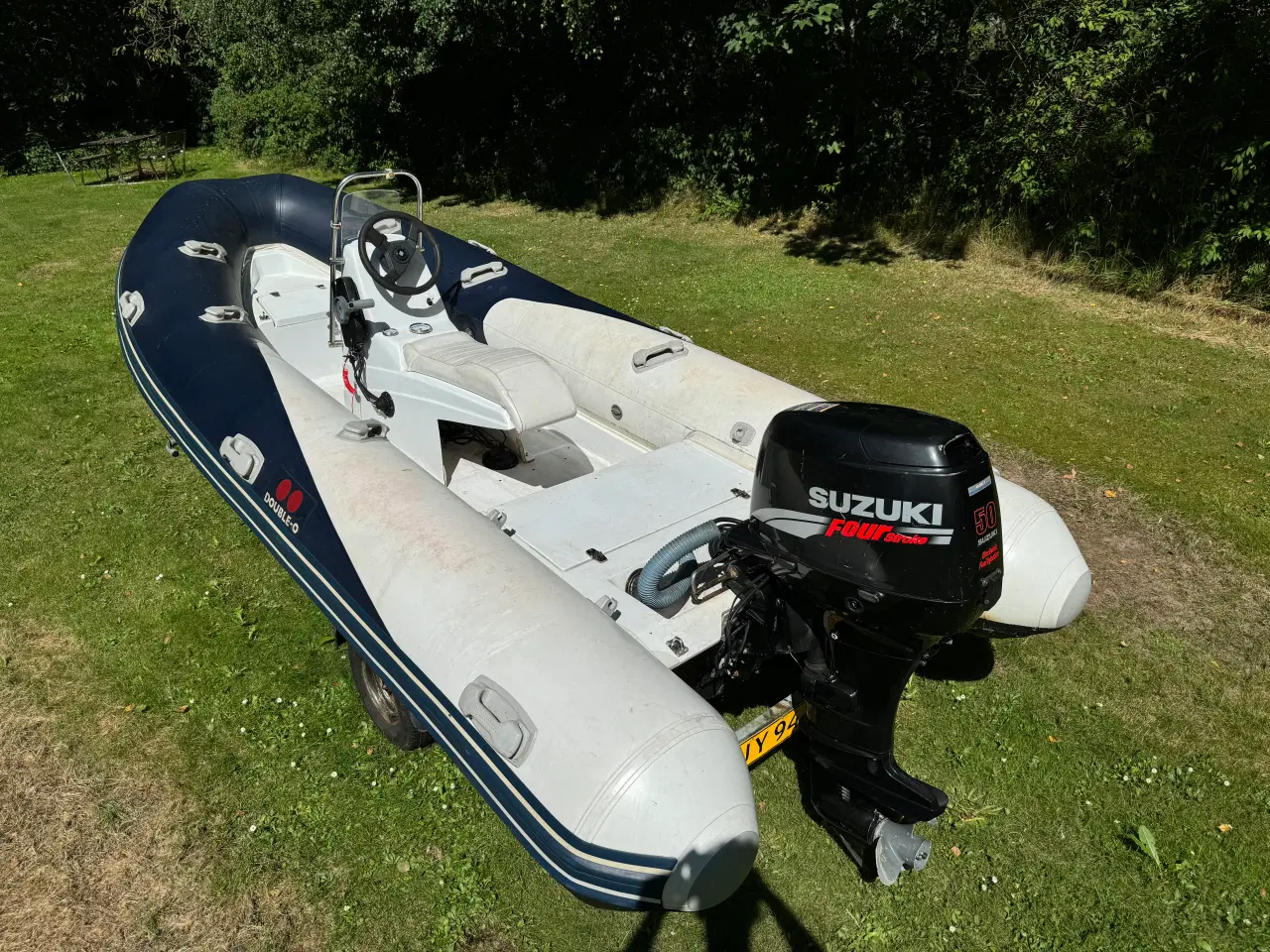 Billede 1 - Double-O 450 Rib m. 50hk Suzuki 4-takt og trailer