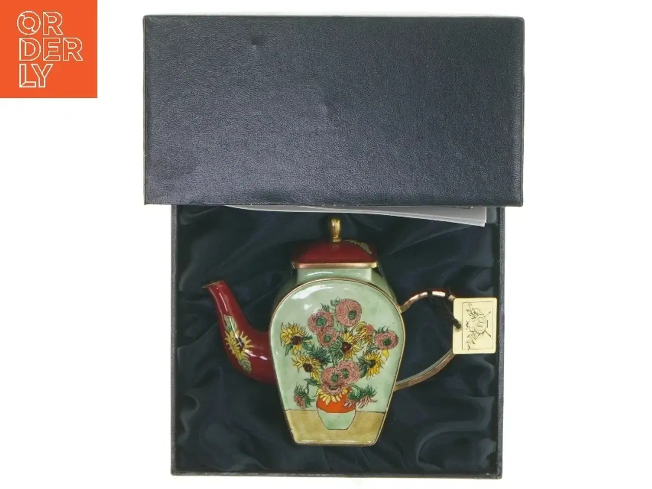 Billede 1 - Dekorativ tekande fra Goebel (str. 10x12 cm)