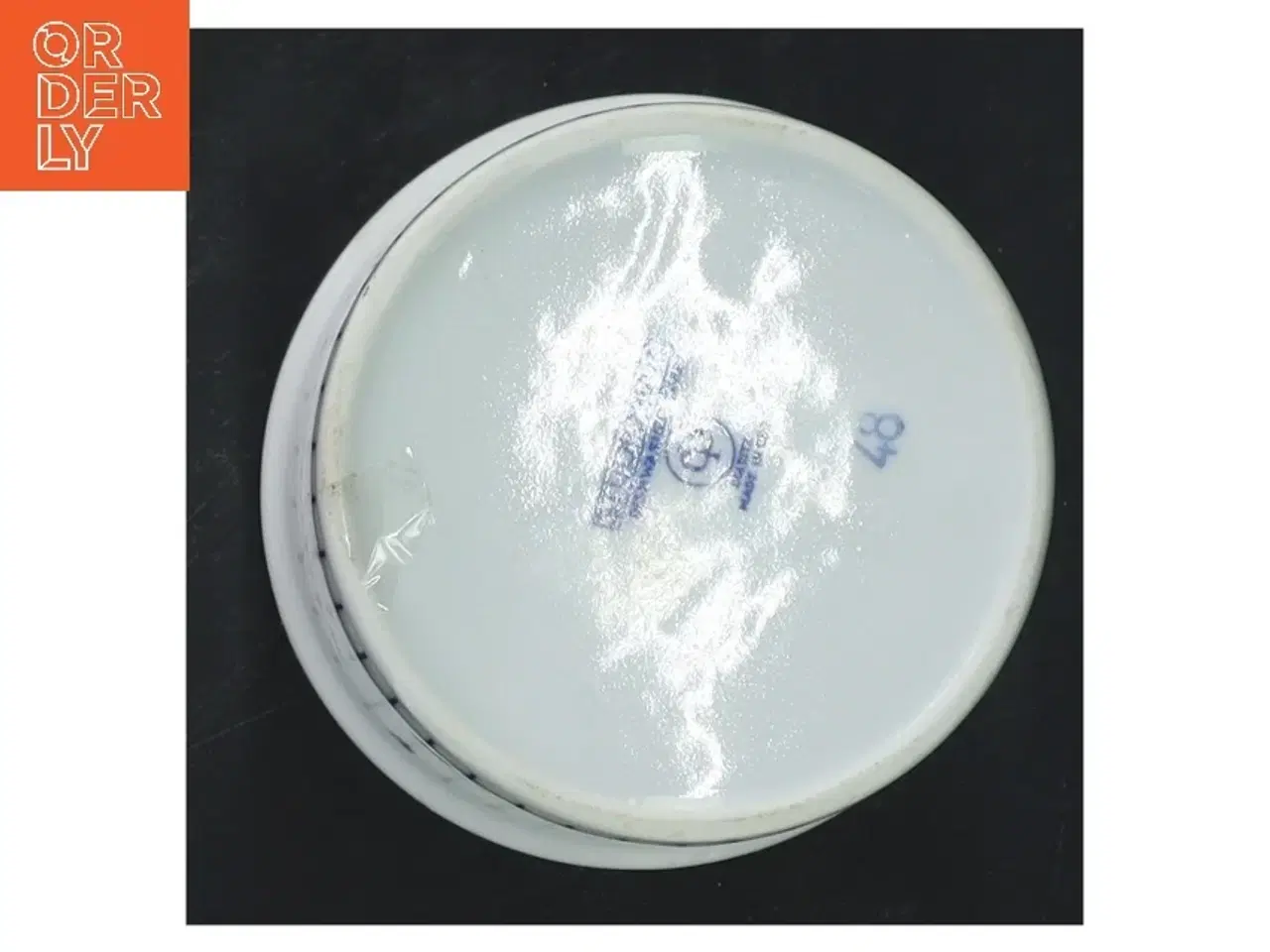 Billede 2 - Porcelæns marmeladekrukke fra Colditz (str. 10 cm)