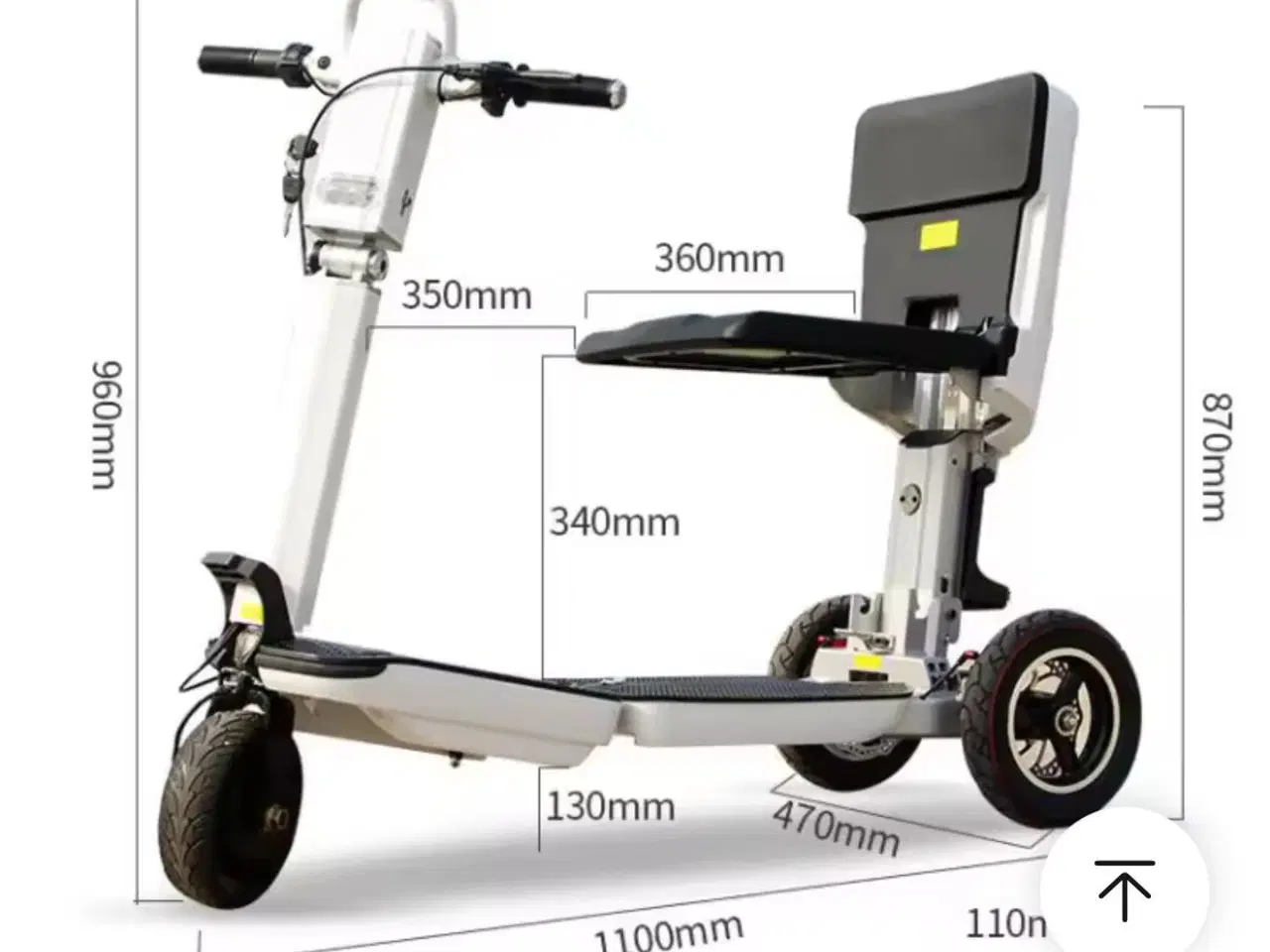 Billede 4 - El scooter Alto mobility sammenklappelig 