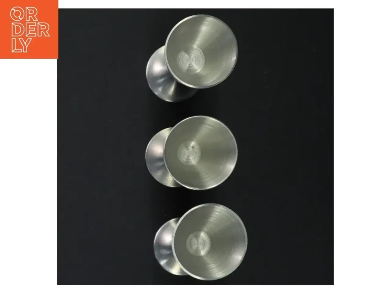 Billede 2 - 3 vintage snapseglas fra Carl Christensen (str. 9 cm. 3 styk)