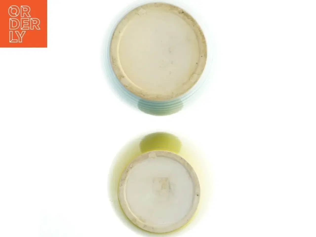 Billede 3 - To keramikpotter (str. 16x17,5 og 13,5x16 cm)