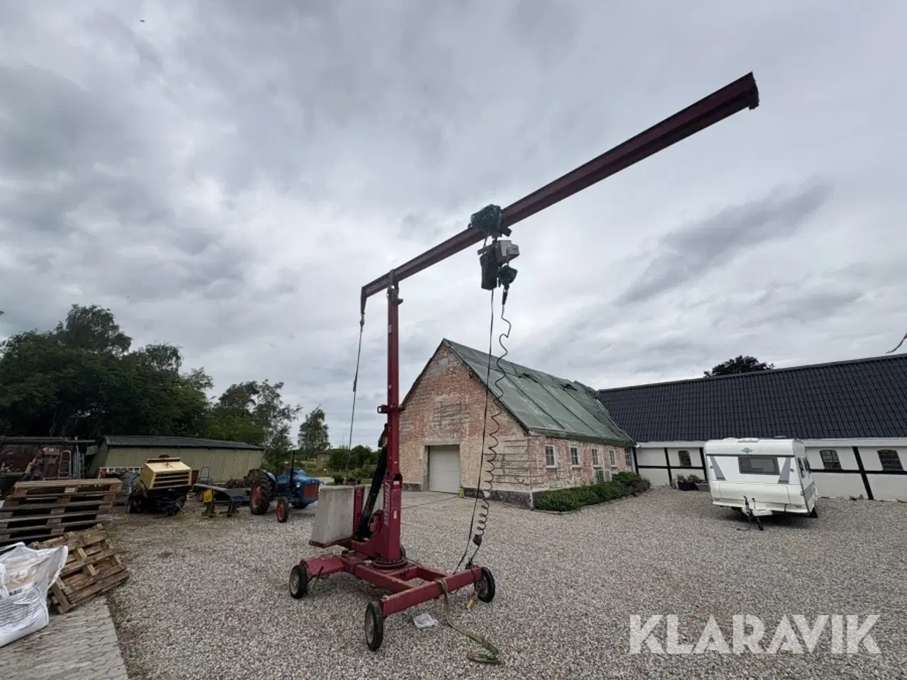 Billede 2 - Materiale kran Steinweg Minikran MK 400/5