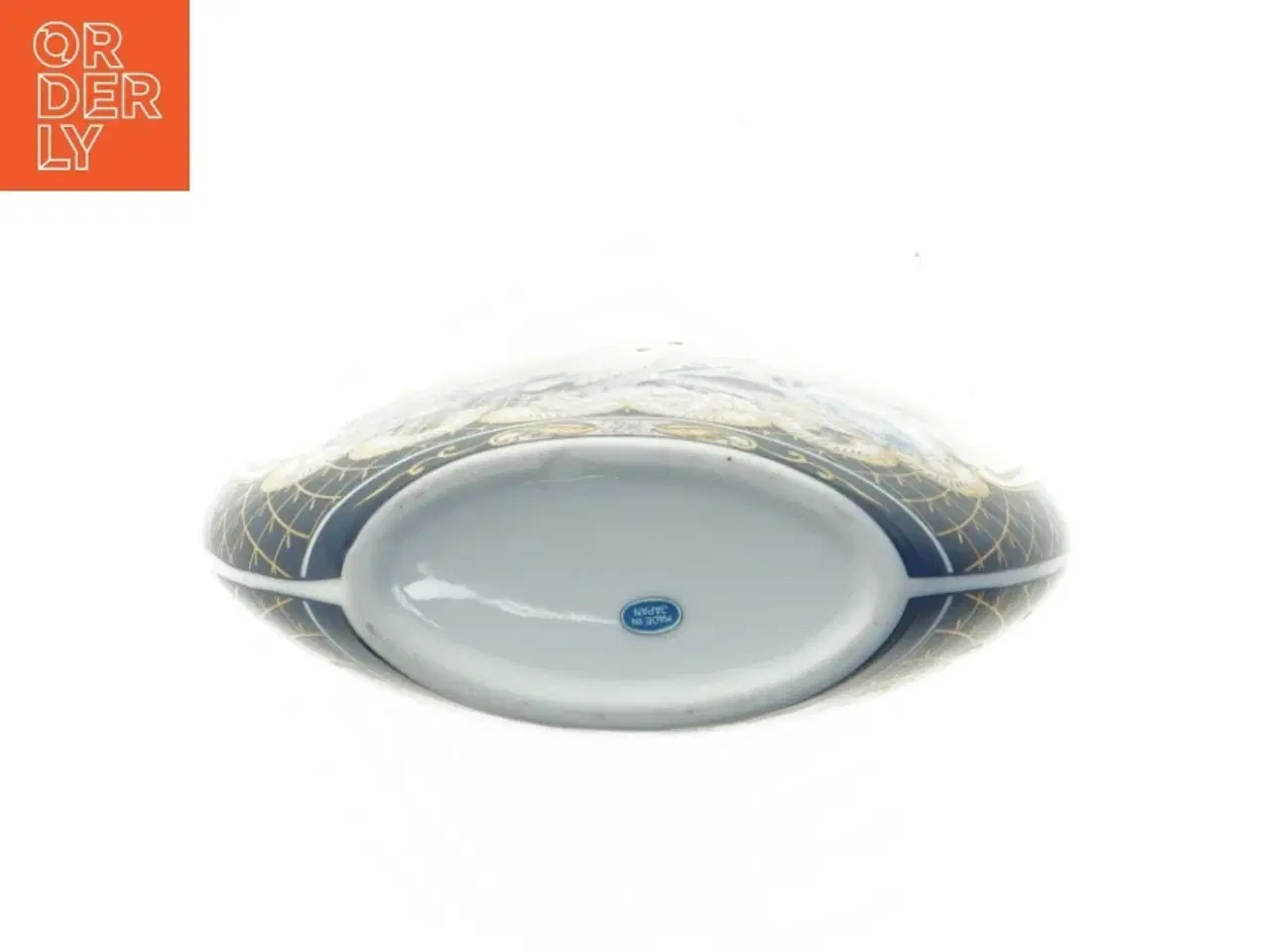 Billede 5 - Dekorativ vase med påfugle motiv (str. 16 cm)
