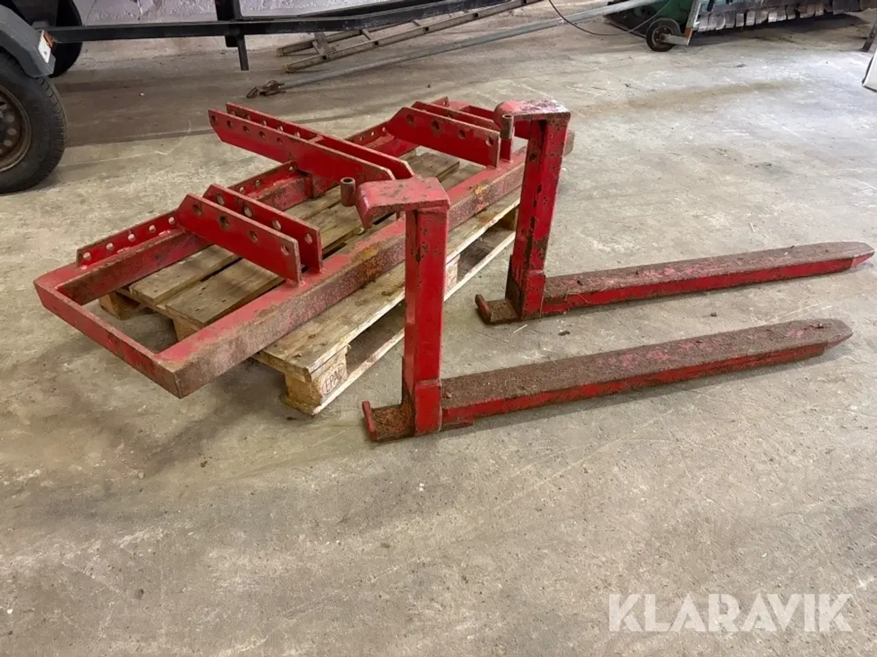 Billede 1 - Pallegafler til 3 punkts ophæng