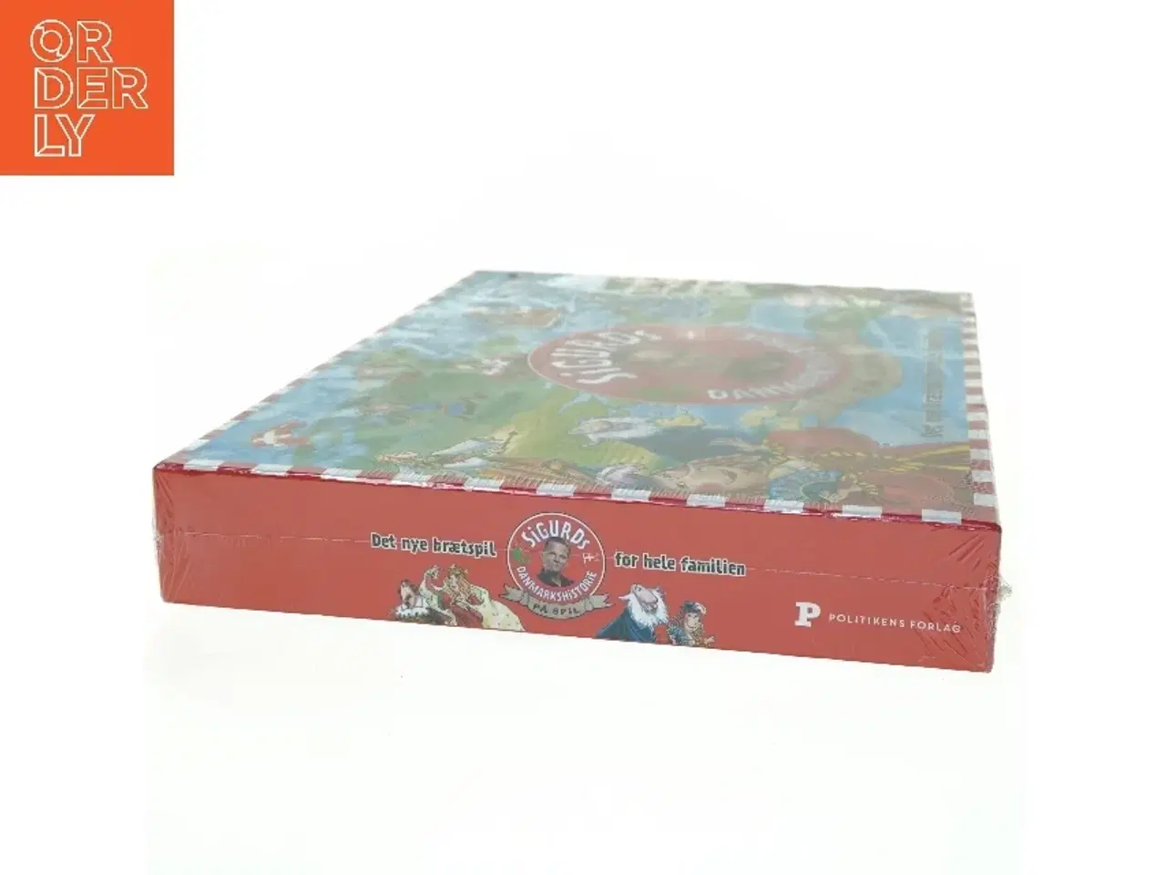 Billede 4 - Sigurds danmarkshistorie Spil fra Politikens Forlag (str. 32 x 42 cm)