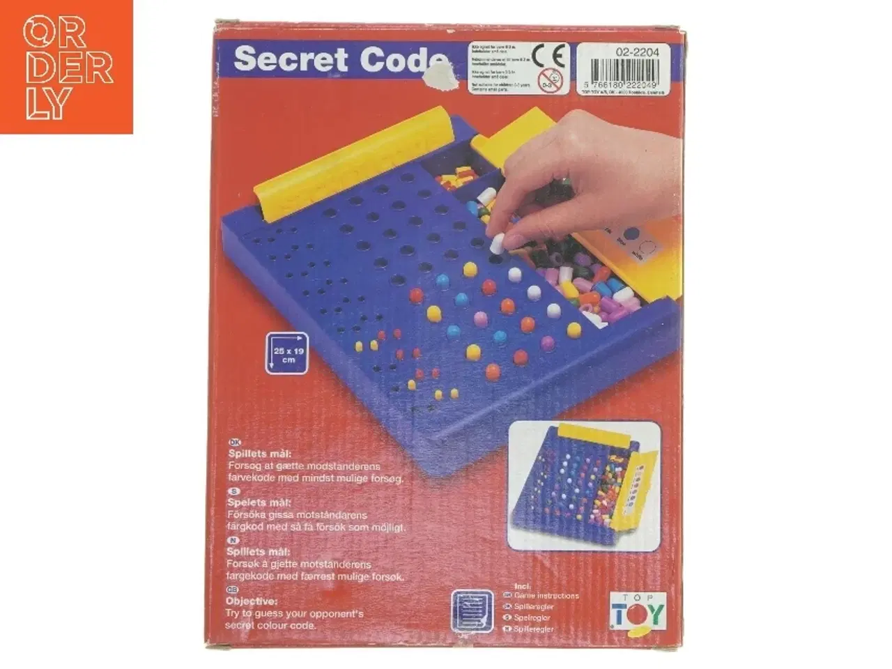 Billede 2 - Secret Code brætspil (str. 26x20 cm)