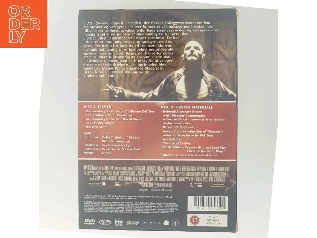 Billede 3 - Blade II [dvd] med Wesley Snipes (DVD)