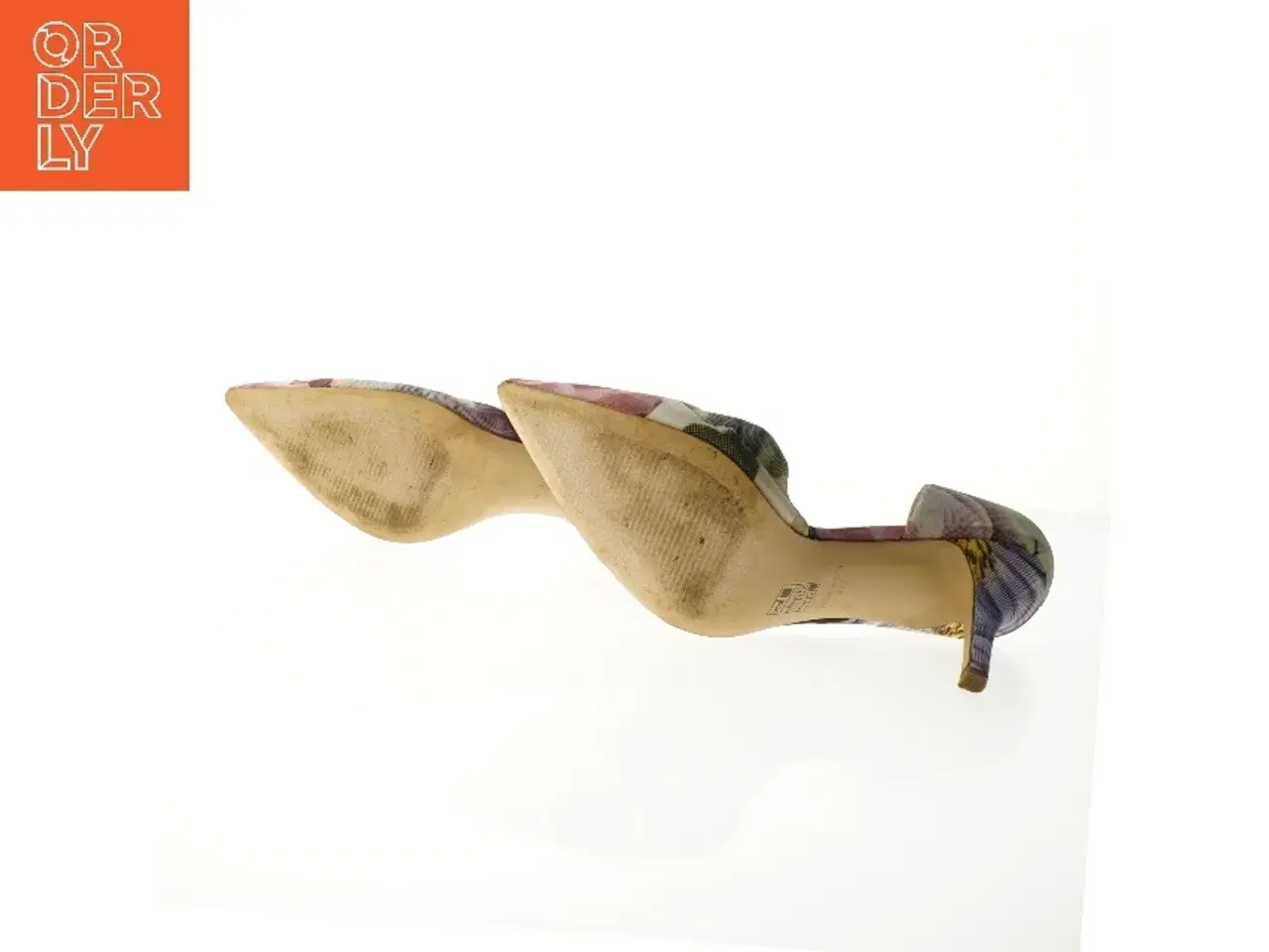 Billede 4 - Blomsterprint stiletter (str. 11 m)