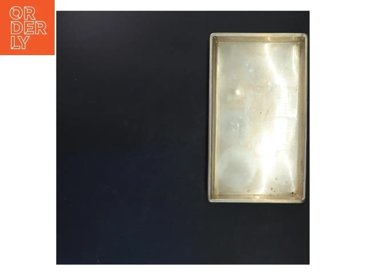 Billede 2 - Metal bakke (str. 27x17x4 cm)